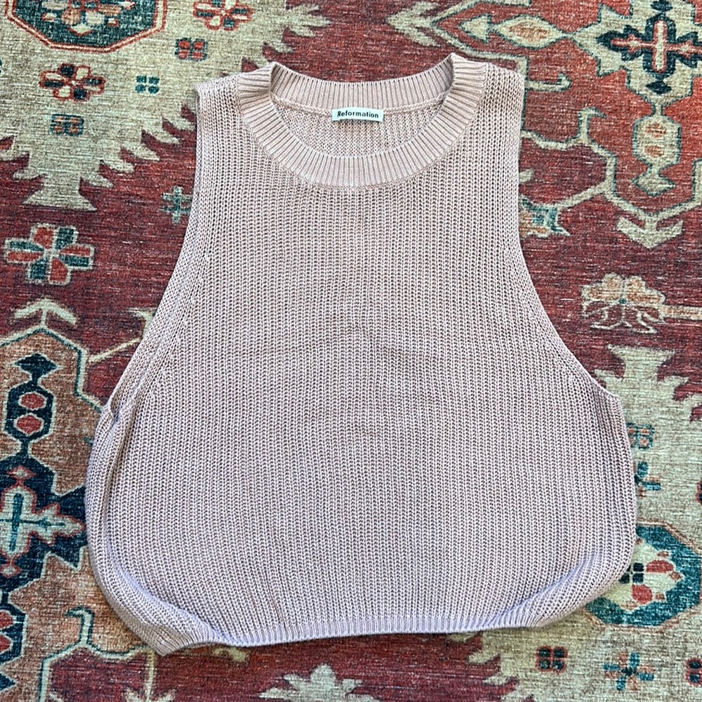 Reformation knit tank